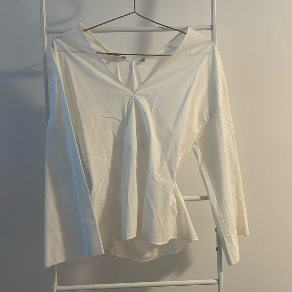Never worn Vince cotton crisp shirt (tags removed)